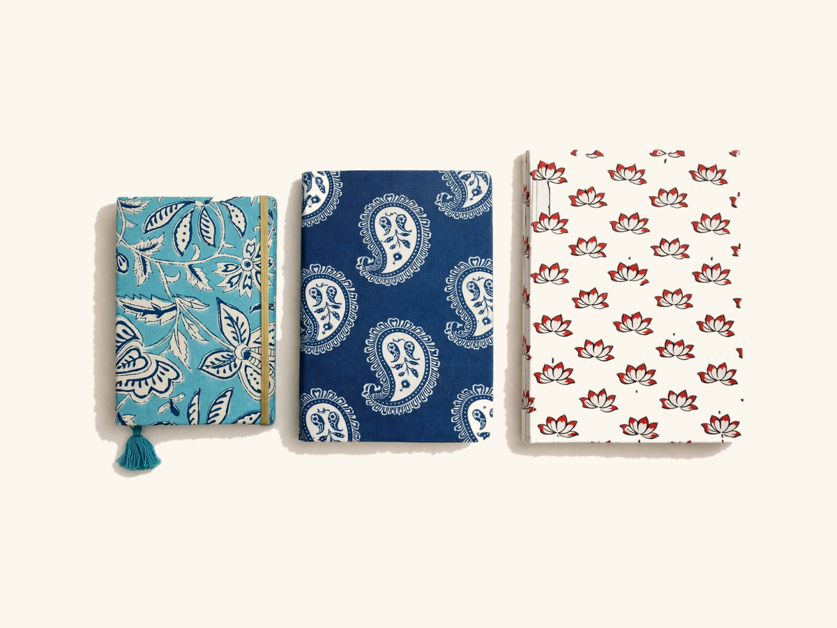 Block Printed Diaries